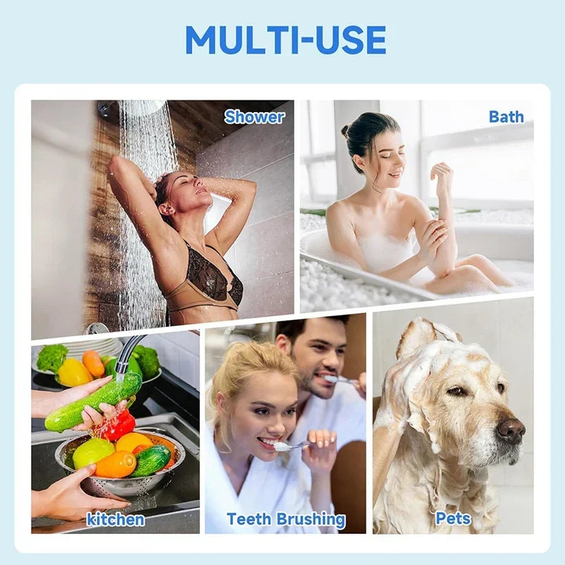LoungeYard | 5-piece set shower filter replacement cartridges — product view 5