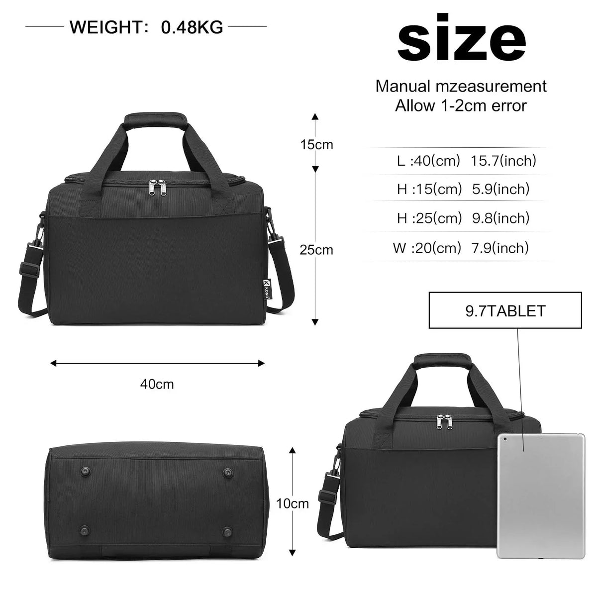 LoungeYard | Compatible with Ryanair & perfect for air travel — product view 2