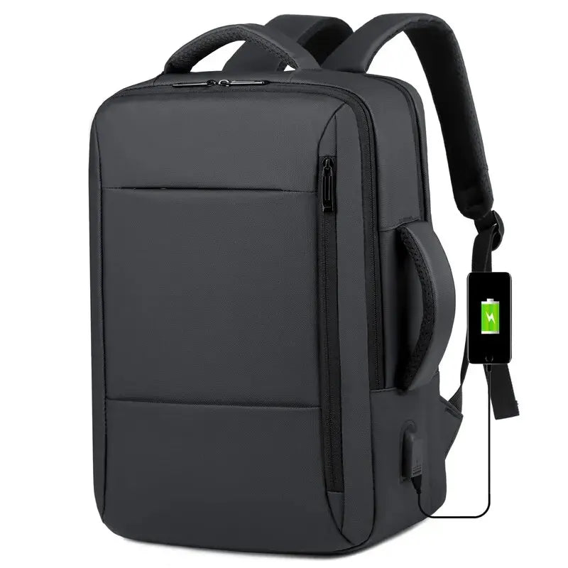 LoungeYard | Simple Life USB Charging Business Backpack — product view 3