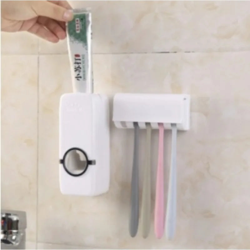 LoungeYard | Automatic Toothpaste Squeezer Toothbrush Holder — product view 1