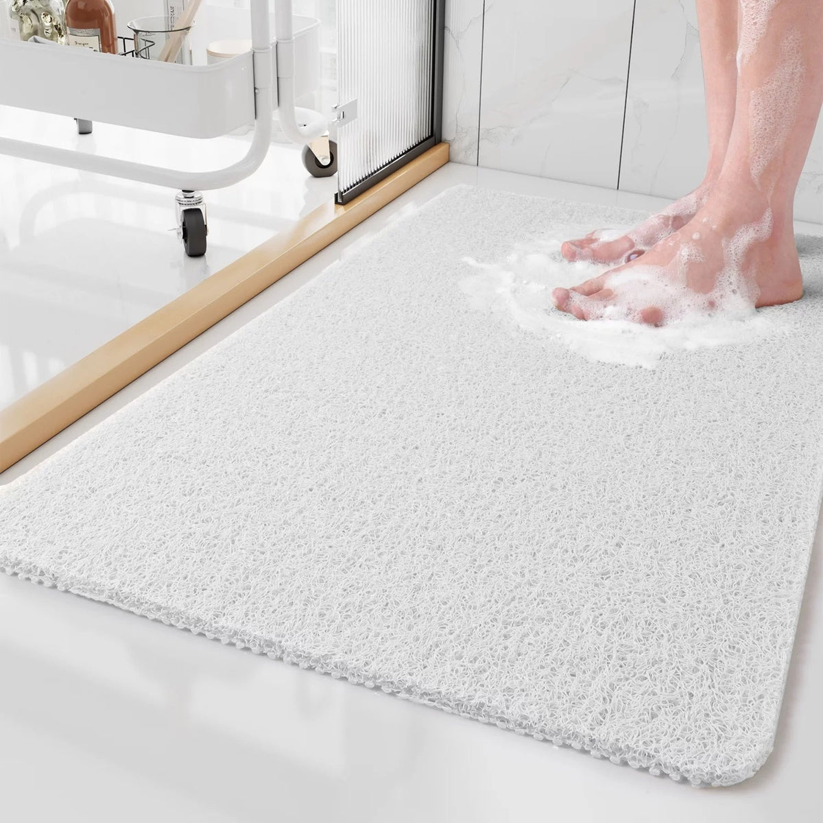 LoungeYard | Non-Slip Shower Mat Quick-Drying Hygienic Bath Mat — product view 5