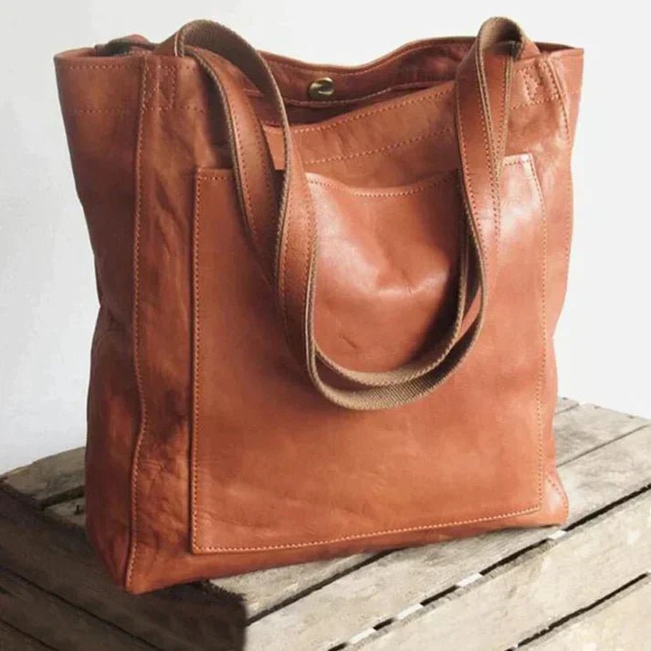 LoungeYard | Durable Shoulder Bag Made of Soft Genuine Leather — product view 1