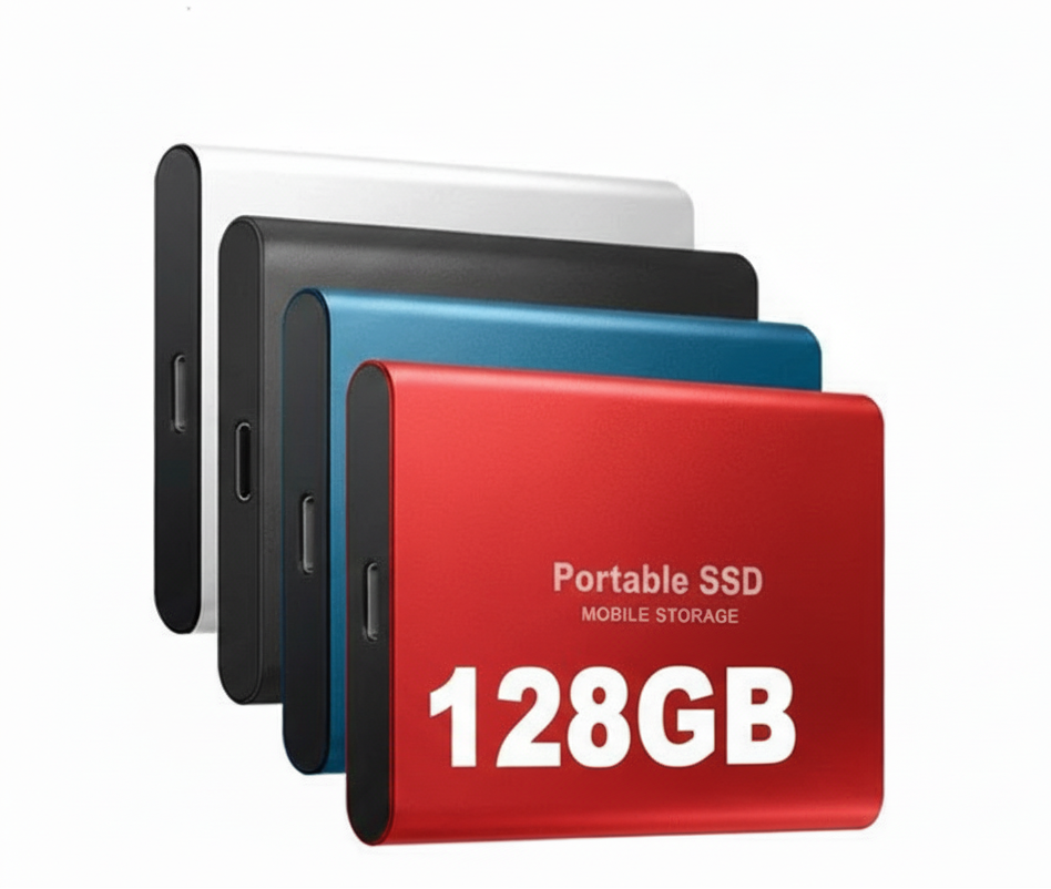 Portable SSD external hard drive with high-speed data transfer and compact design — product view 5