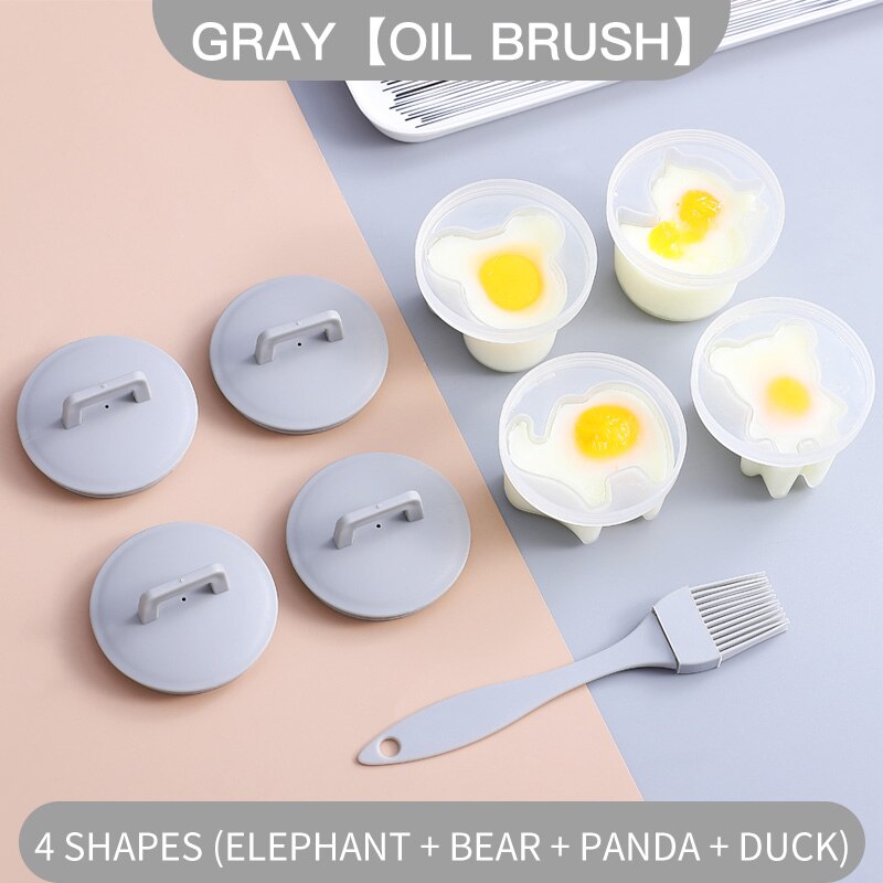LoungeYard | Cute Animal Pattern Egg Cooker Set — product view 1
