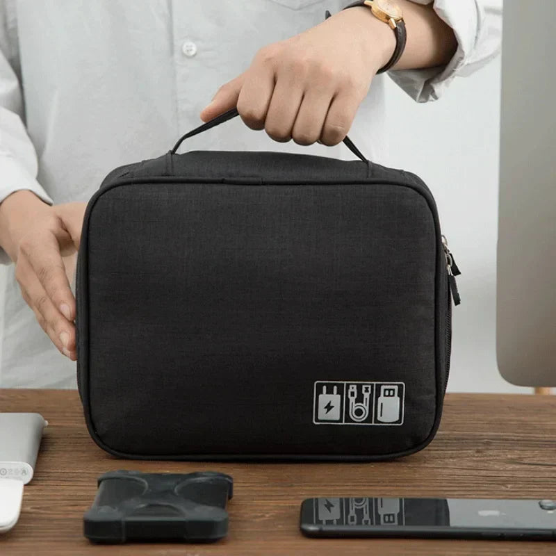 LoungeYard | Travio Toiletry Bag | Water Repellent & Compact | 6 Colors | 24×18×9 cm — product view 6