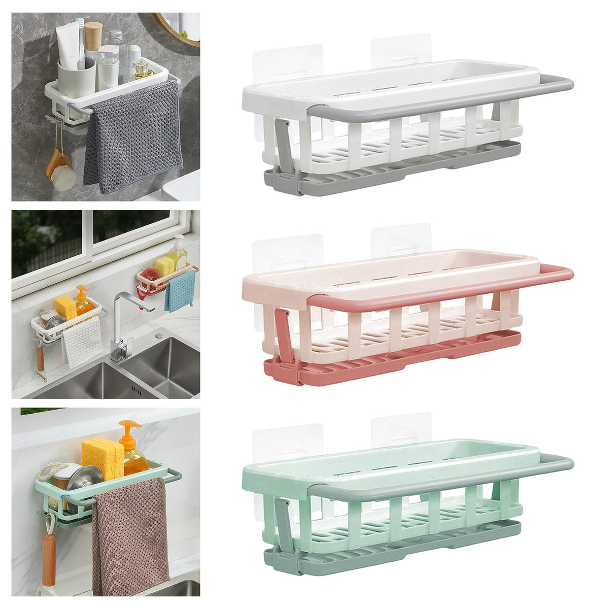 LoungeYard | Handy Multipurpose Sink Organizer Storage Rack — product view 2