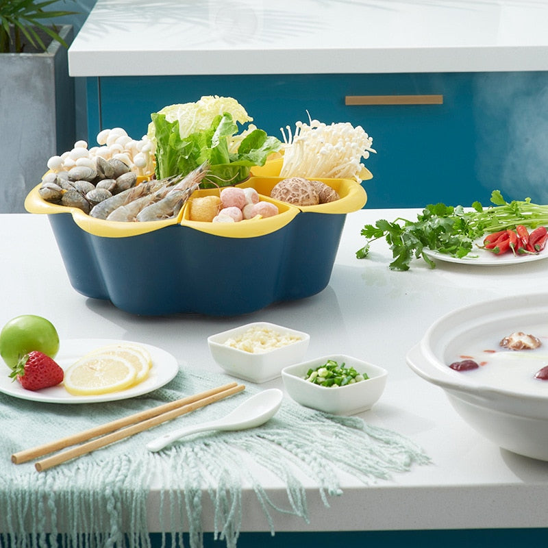 LoungeYard | Spinning Rotatable Drainer Rinse Basket — product view 4
