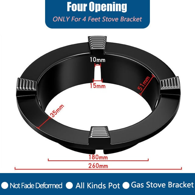 LoungeYard | Energy Saving Gas Stove Protector Bracket — product view 7