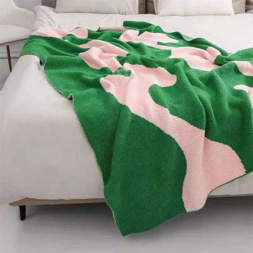 Wavy Stripe Blanket | LoungeYard — product view 5
