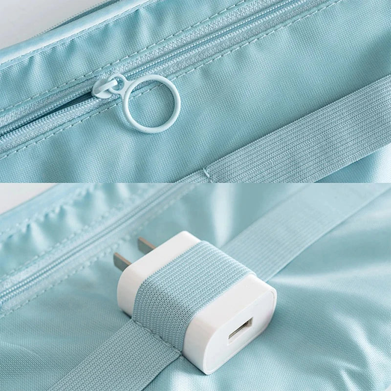 LoungeYard | Tech Bag Cable Bag Waterproof | Electronics Organizer for Travel | Compact & Durable | Nylon 23x15cm — product view 5