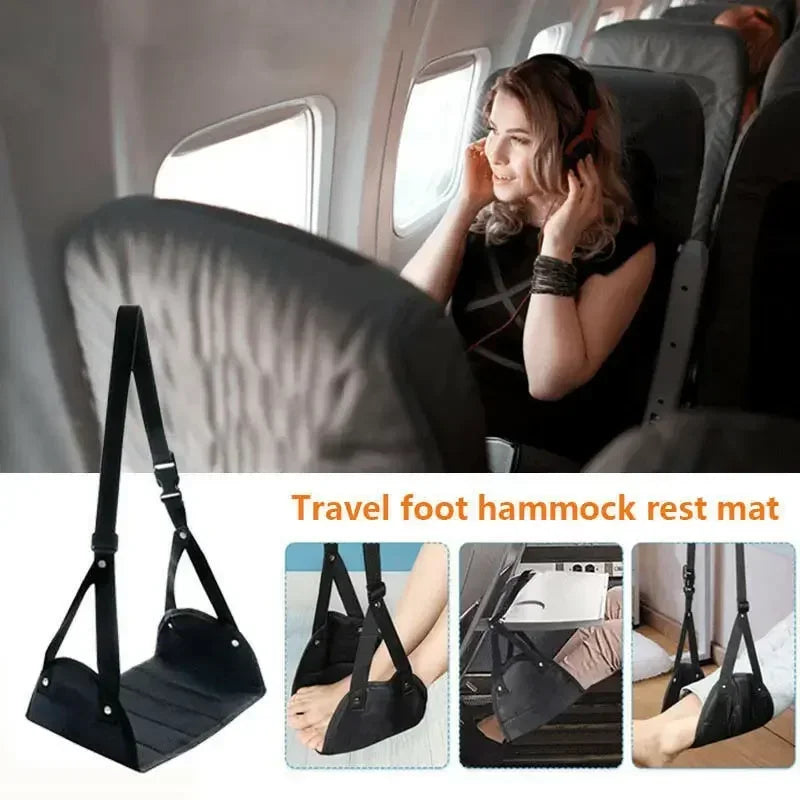 LoungeYard | Legino TravelRest | Portable Foot Hammock | Memory Foam | Compact and Lightweight — product view 1