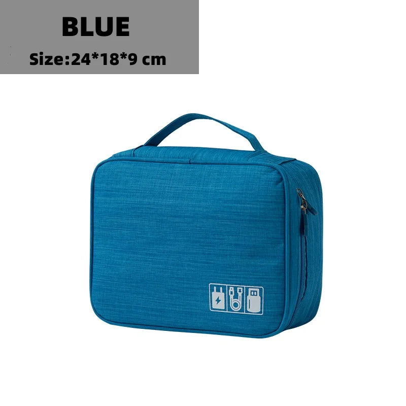 LoungeYard | Travio Toiletry Bag | Water Repellent & Compact | 6 Colors | 24×18×9 cm — product view 2