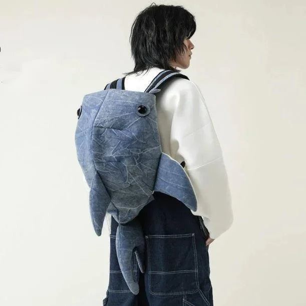 LoungeYard | Adventure Shark Large Travel Backpack — product view 1