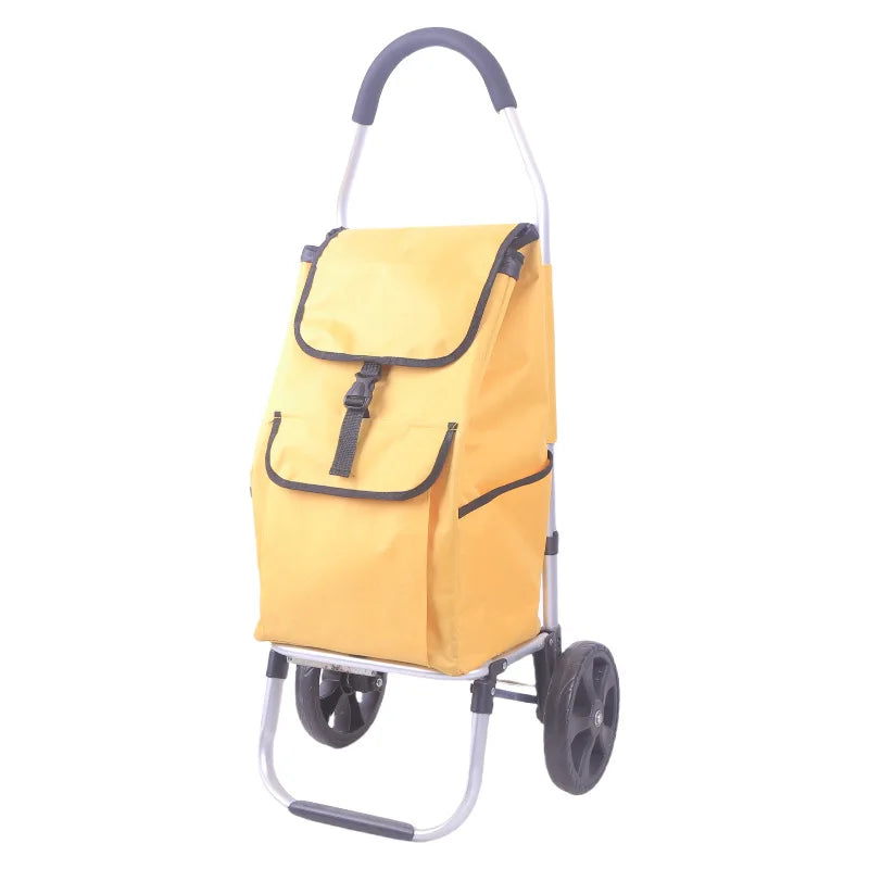LoungeYard | Foldable Aluminium Shopping Trolley – CarryEase — product view 7