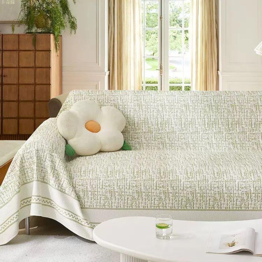 LoungeYard | Sahara Sketch Chenille Sofa Cover — product view 5