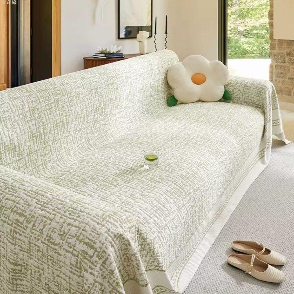 LoungeYard | Sahara Sketch Chenille Sofa Cover — product view 4