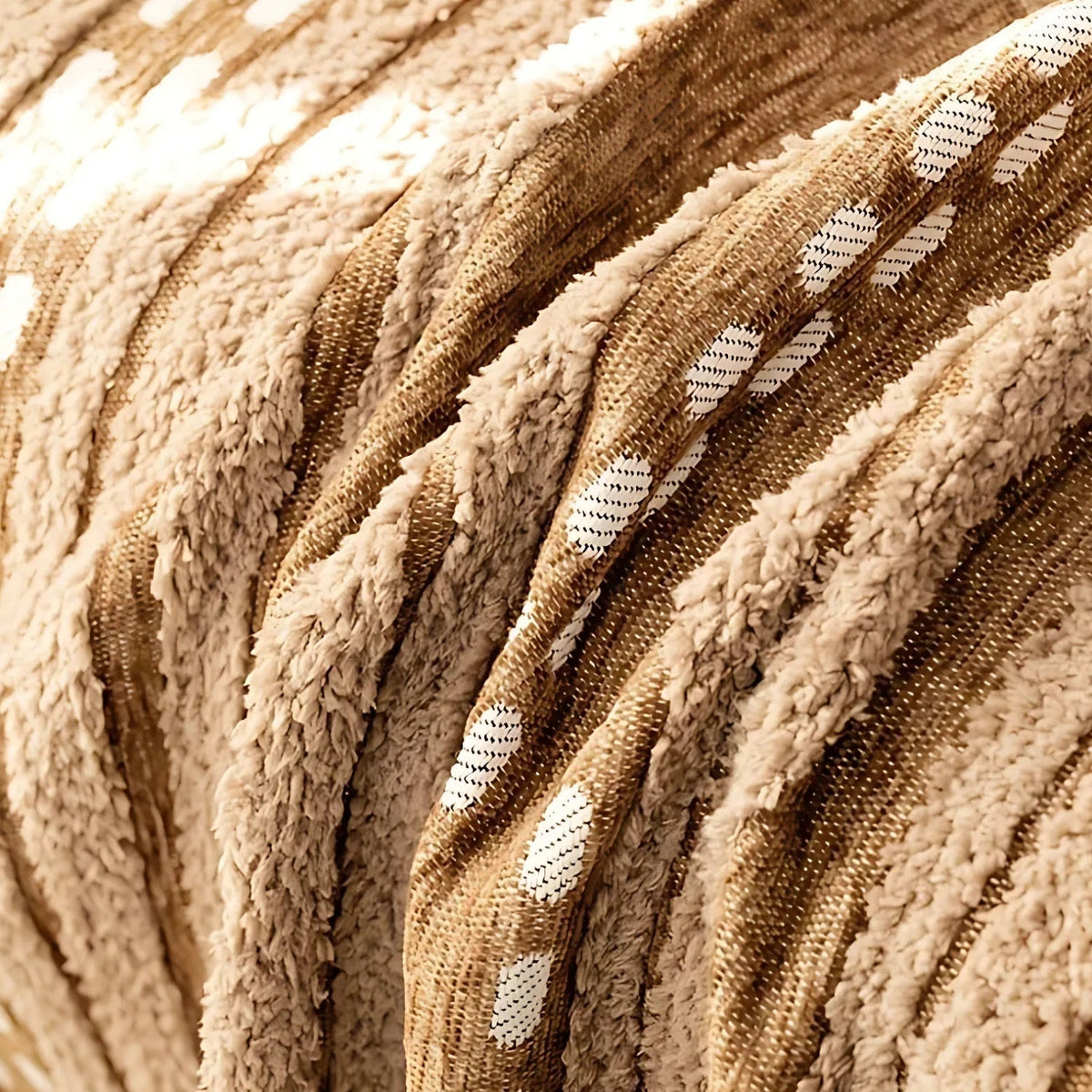 LoungeYard | Sahara Style Plush Boho Sofa Cover Blanket — product view 2
