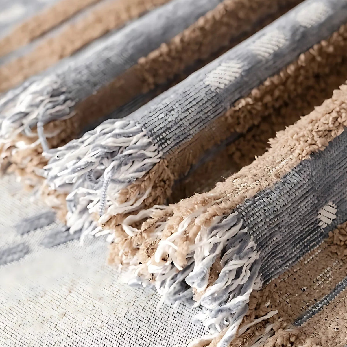 LoungeYard | Sahara Style Plush Boho Sofa Cover Blanket — product view 4