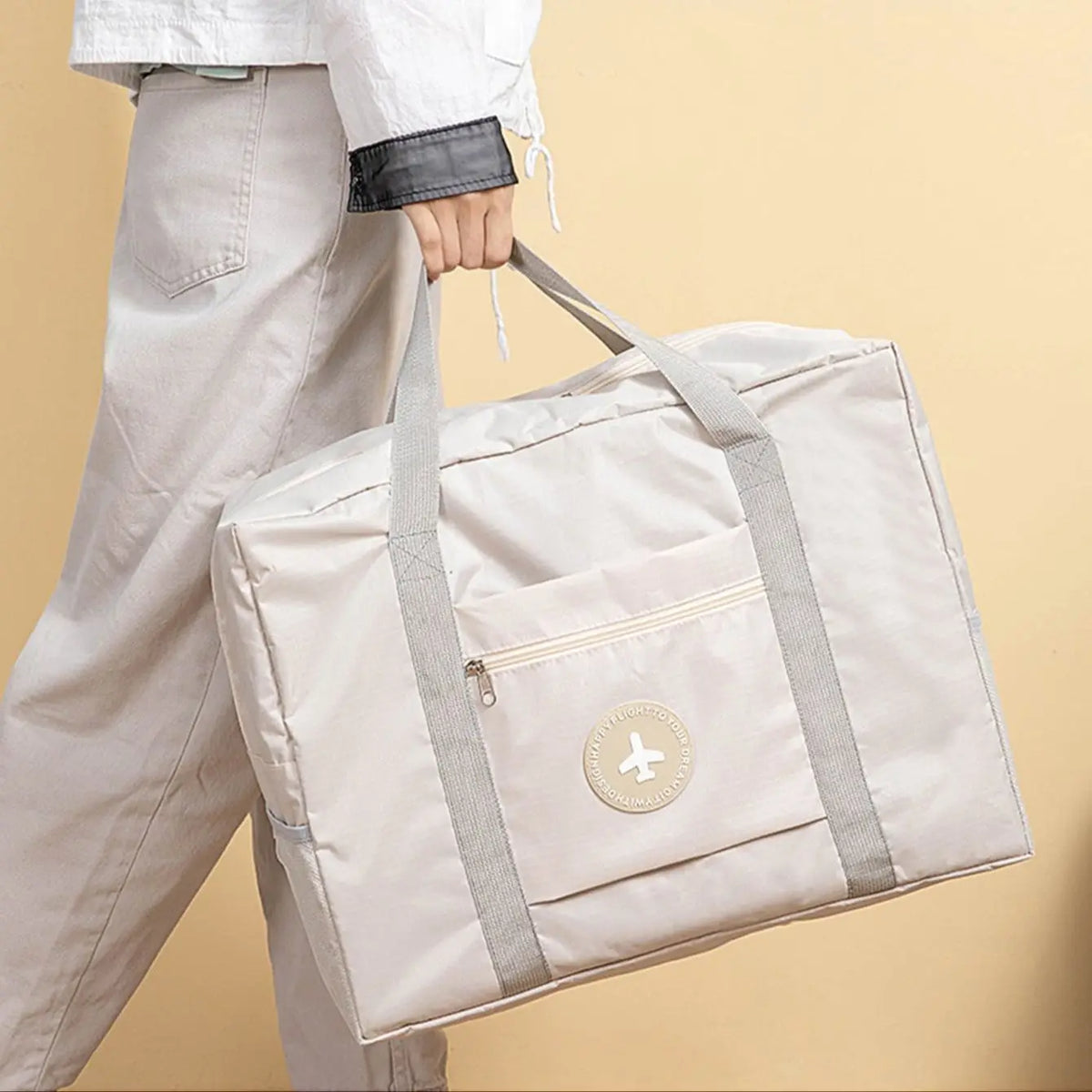 LoungeYard | VOYALITE Travel & Storage Bag | Foldable & Trolley-compatible | Large Capacity with Additional Compartments — product view 3