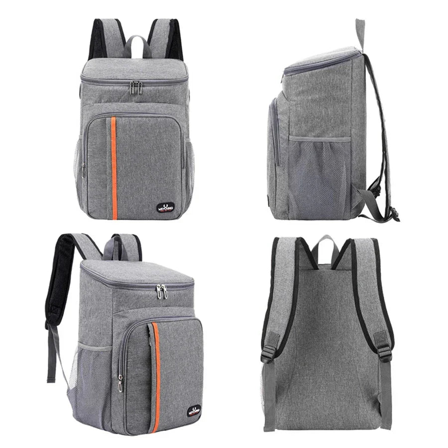 LoungeYard | Thermal Lunch Bag Waterproof Oxford Portable Cooler Backpack – ChillPack — product view 6