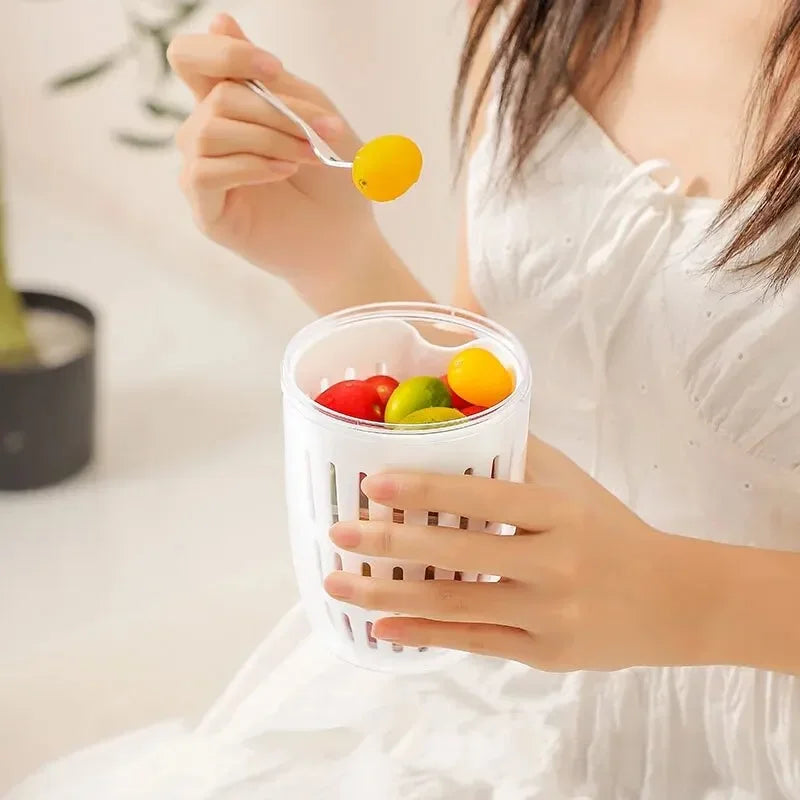 LoungeYard | Long Lasting Portable Drain Fruit Cup — product view 4