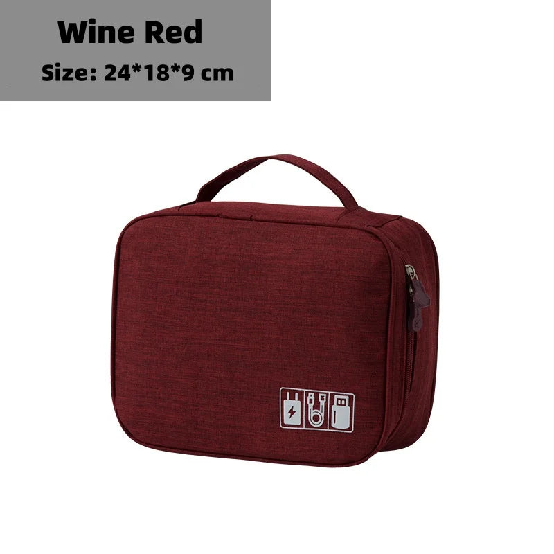 LoungeYard | Travio Toiletry Bag | Water Repellent & Compact | 6 Colors | 24×18×9 cm — product view 5