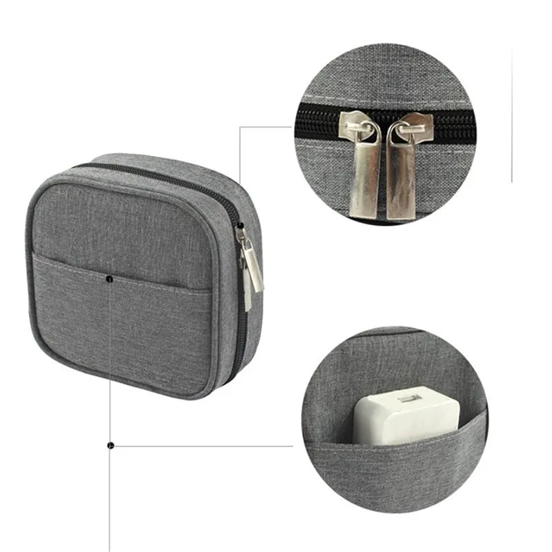 LoungeYard | TechPack Mini | Compact Organizer | Water Resistant | For Cables and Accessories — product view 2