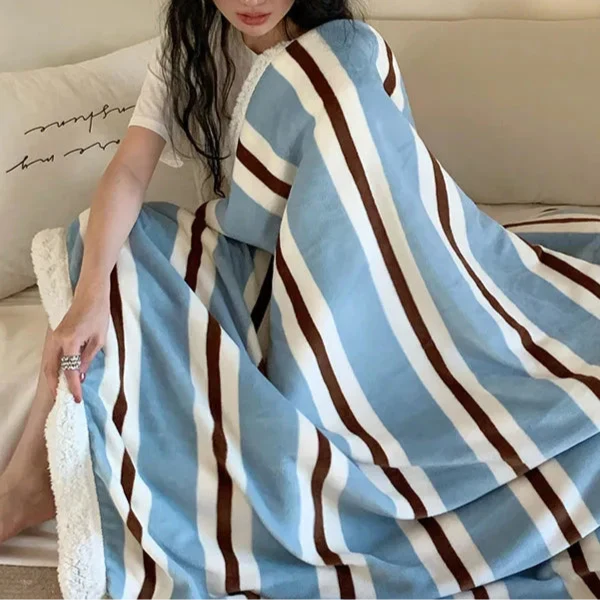 Stripe Sofa Throw | LoungeYard — product view 4