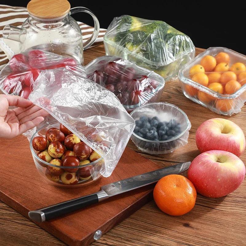 LoungeYard | Disposable Elastic Covers. 100 pcs. for Bowls and Cups — product view 3