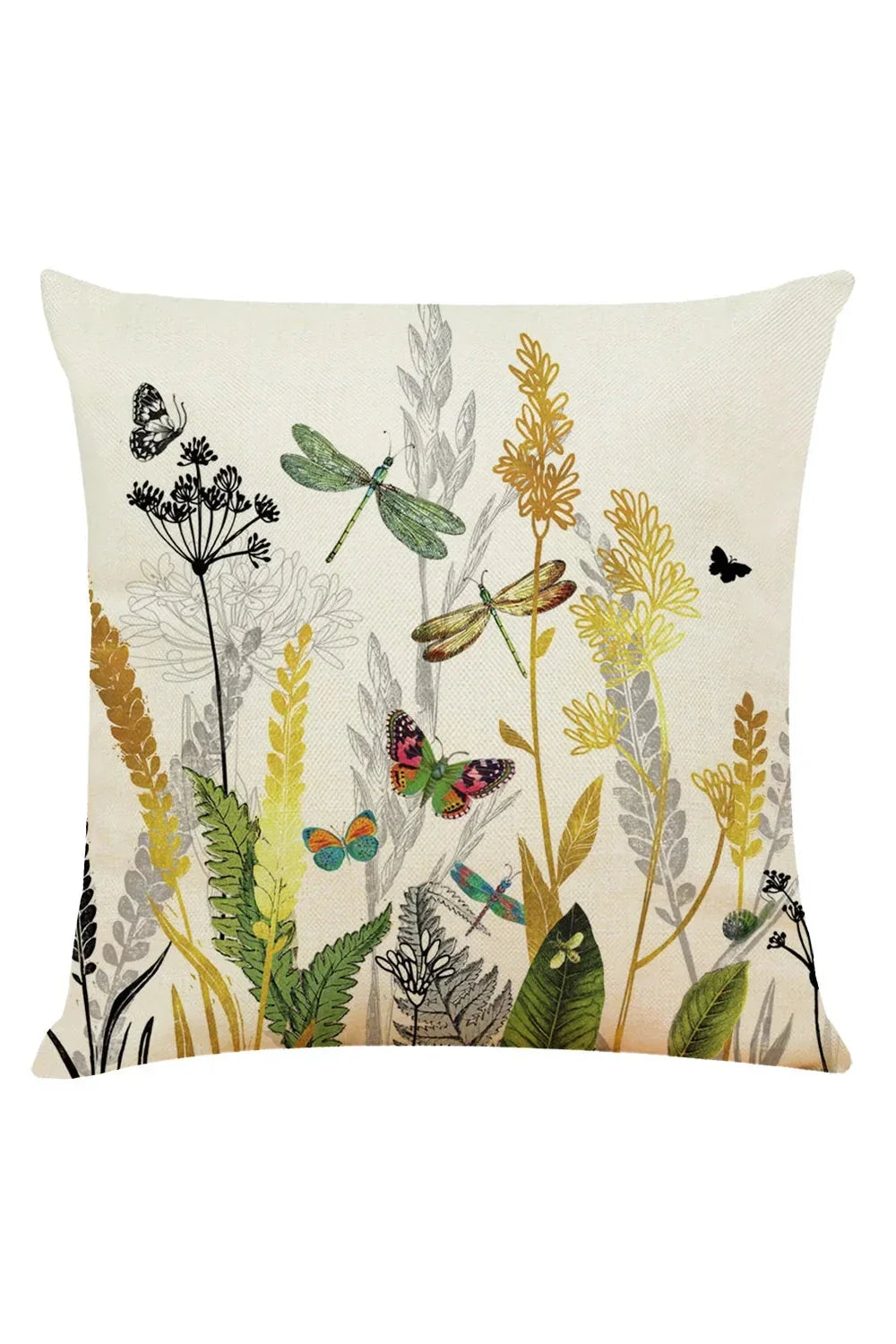 Bird Leaf Pillowcase | LoungeYard — product view 4