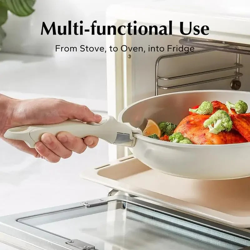 LoungeYard | Flexigrip Detachable Universal Pot Handle | Heat Resistant & Ergonomic | For Pans & Pots | One-Hand Operation — product view 2