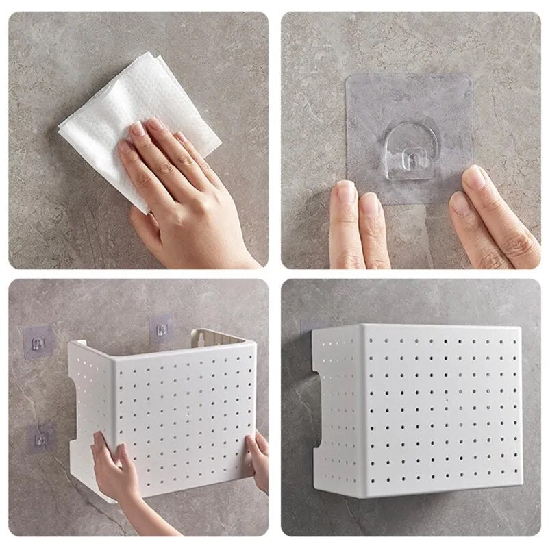 LoungeYard | Kitchen Organizer Wall-Mounted Hole Board Storage Rack — product view 5
