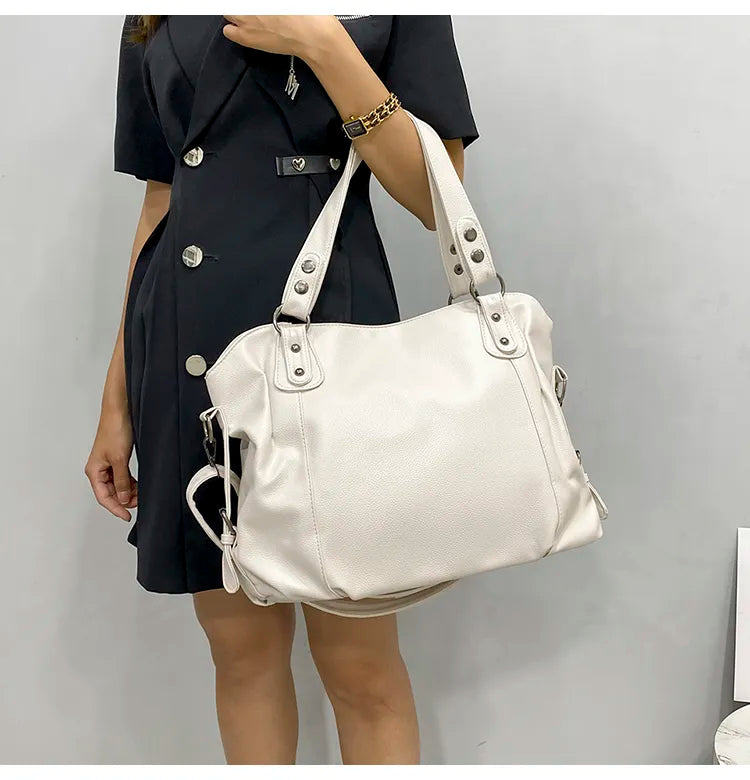 Isabela Tote – Trendy and Spacious Student Bag LoungeYard — product view 4