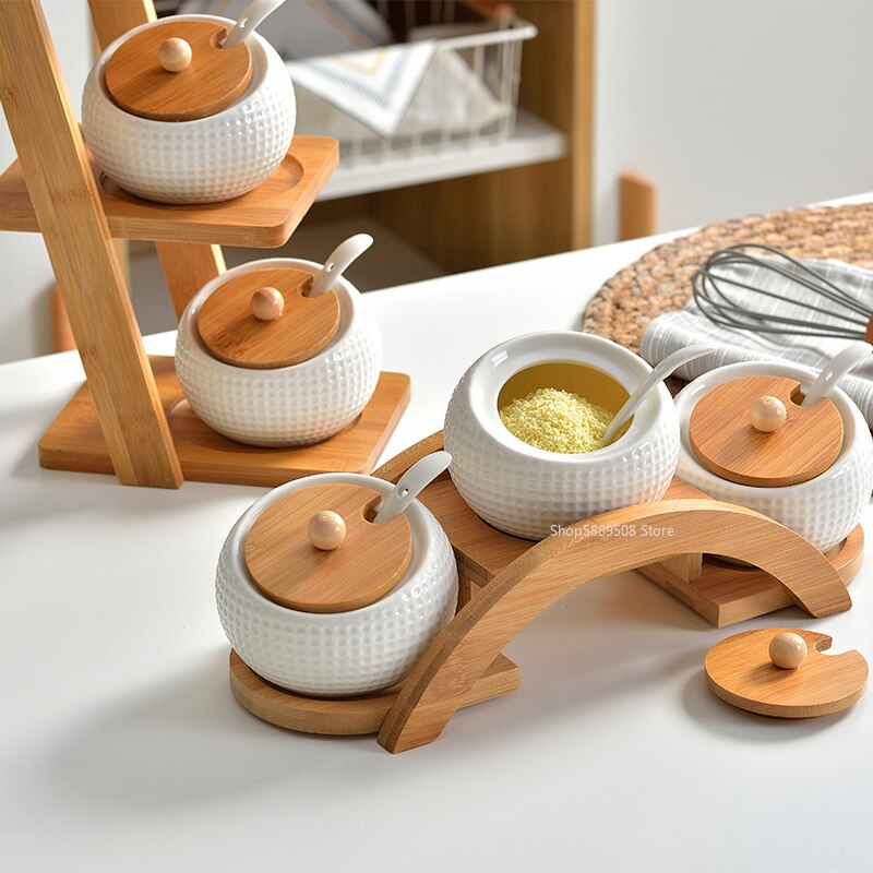 LoungeYard | Nordic Touch Ceramic Smart Seasoning Set — product view 4