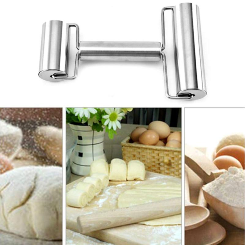 LoungeYard | Stainless Steel Pastry Dough Roller — product view 4