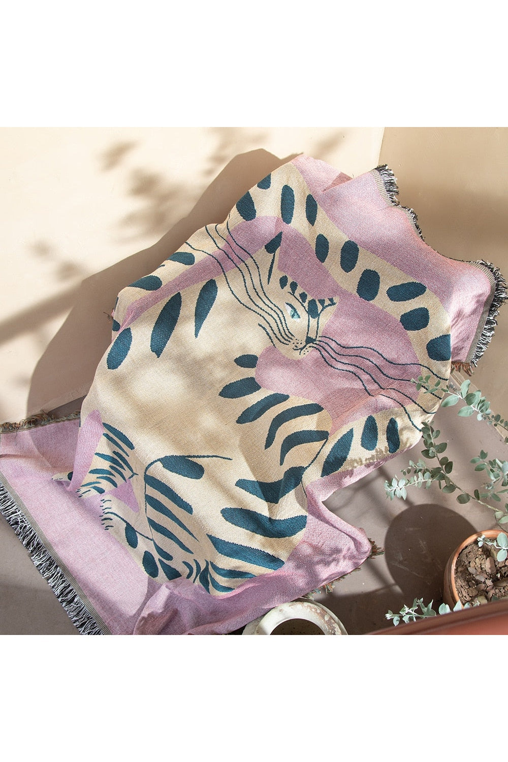 Cat Themes Picnic Blanket | LoungeYard — product view 6