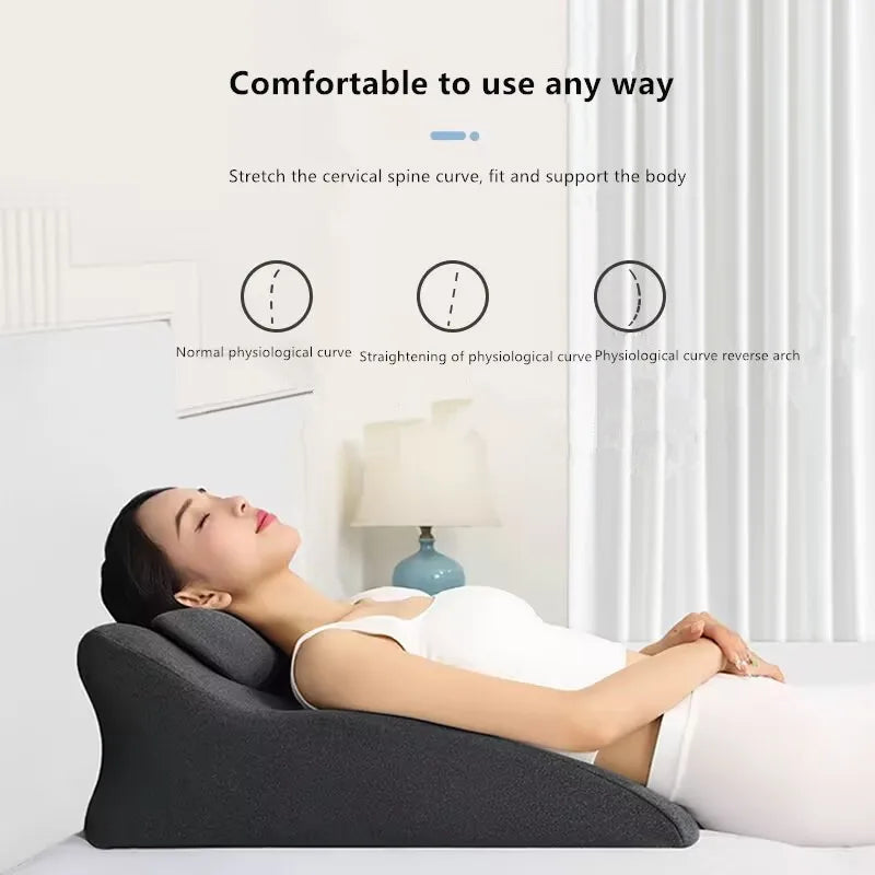 LoungeYard | Adjustable Lie-On-The-Bed Multitask Pillow — product view 6