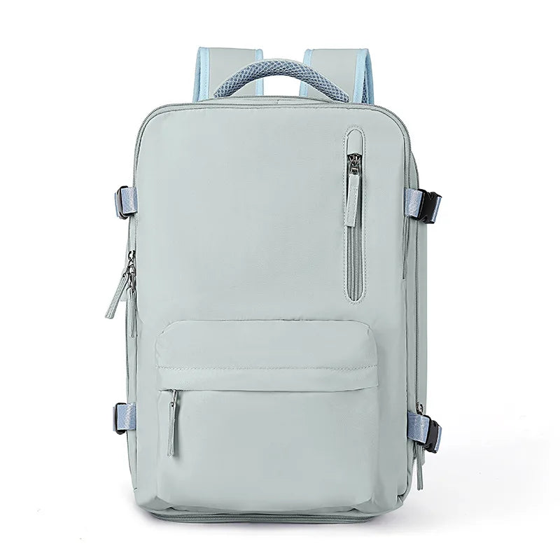LoungeYard | Travel Carry-On Backpack with Shoe Compartment — product view 4
