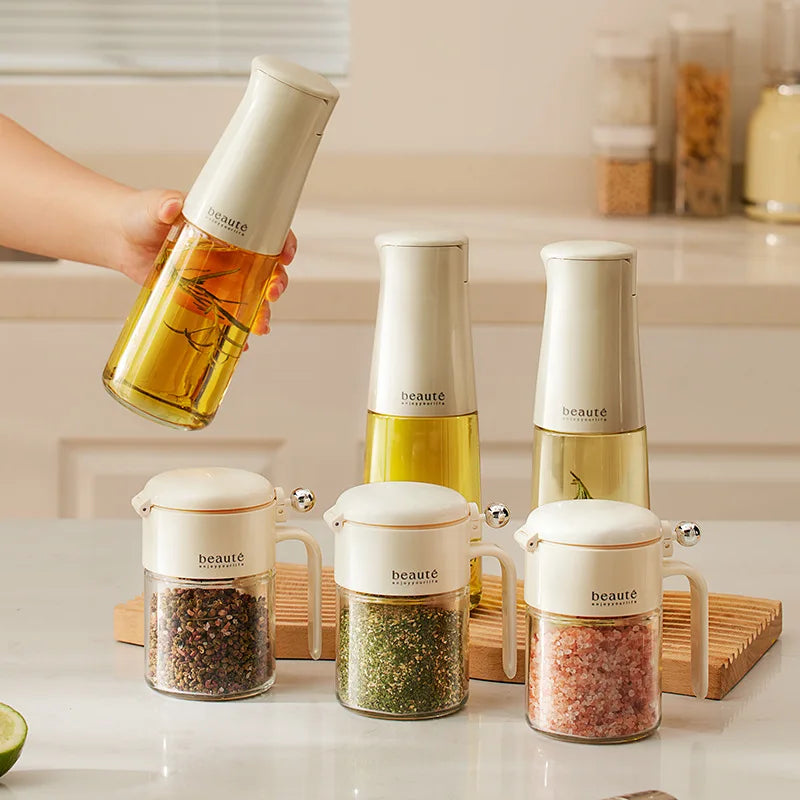 LoungeYard | Moisture Block Glass Seasoning Jar — product view 6