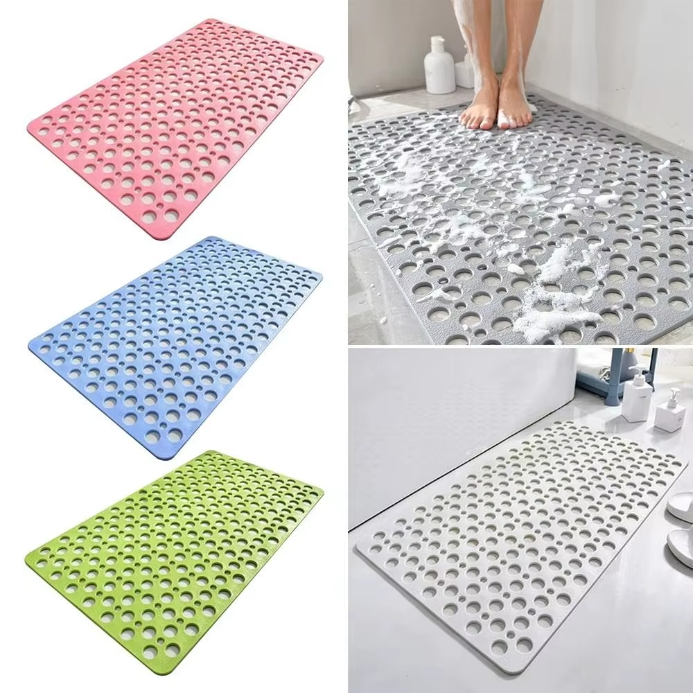 LoungeYard | Extra-Porous TPE Non-Slip Shower Mat with Strong Suction, Anti-Mold, Machine Washable — product view 4