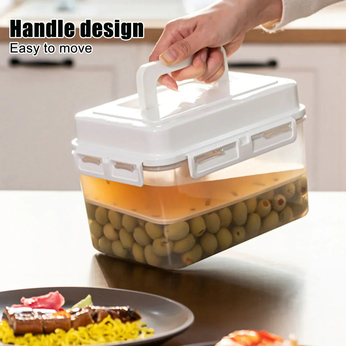 LoungeYard | Airtight Pickle Jar Fermentation Container — product view 2