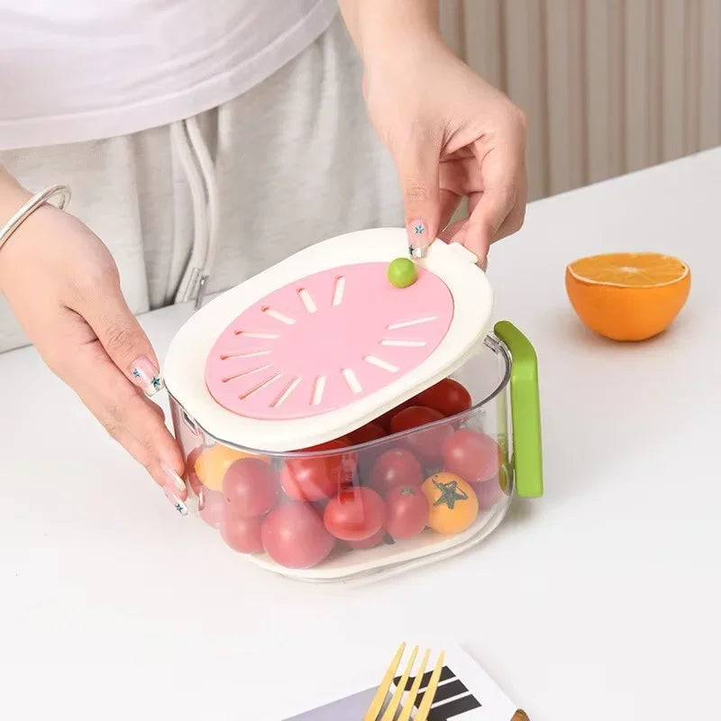 LoungeYard | Dust-Proof Fruit Drainer Basket — product view 5