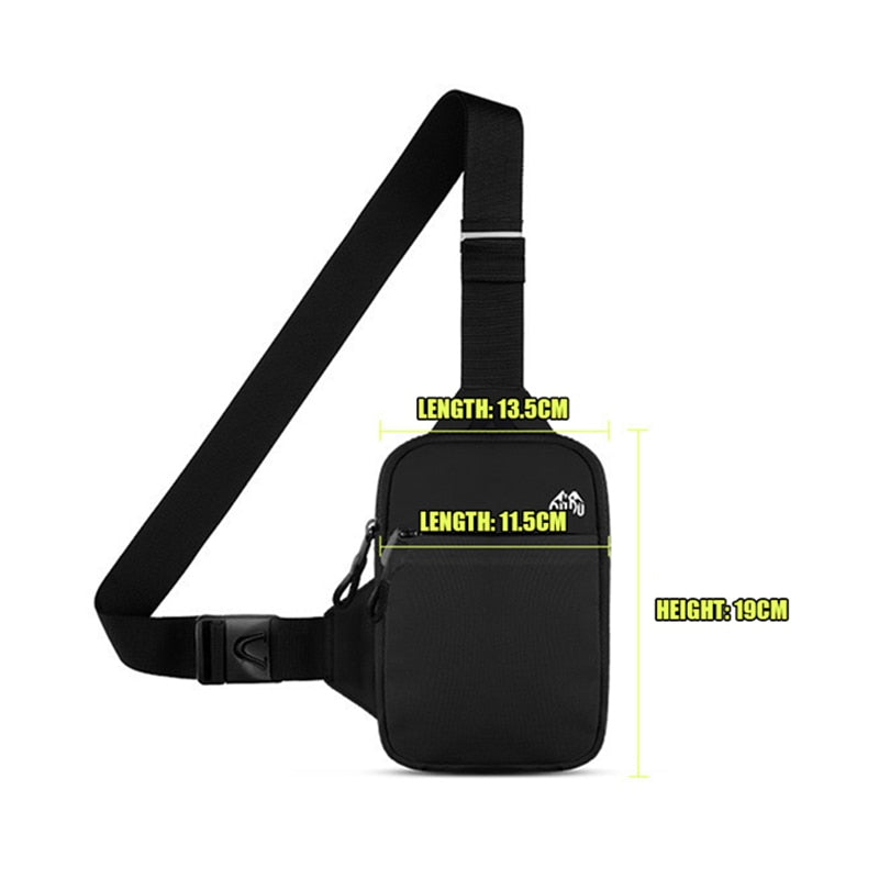 LoungeYard | Waterproof Shoulder Sport Wave Chest Bag — product view 6