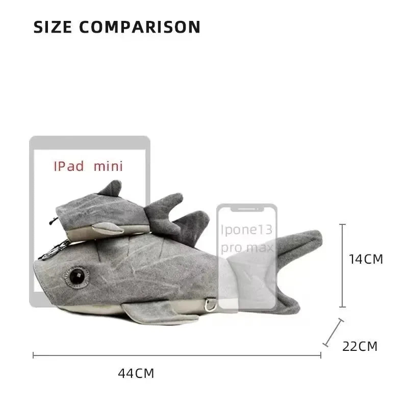 LoungeYard | Adventure Shark Large Travel Backpack — product view 4