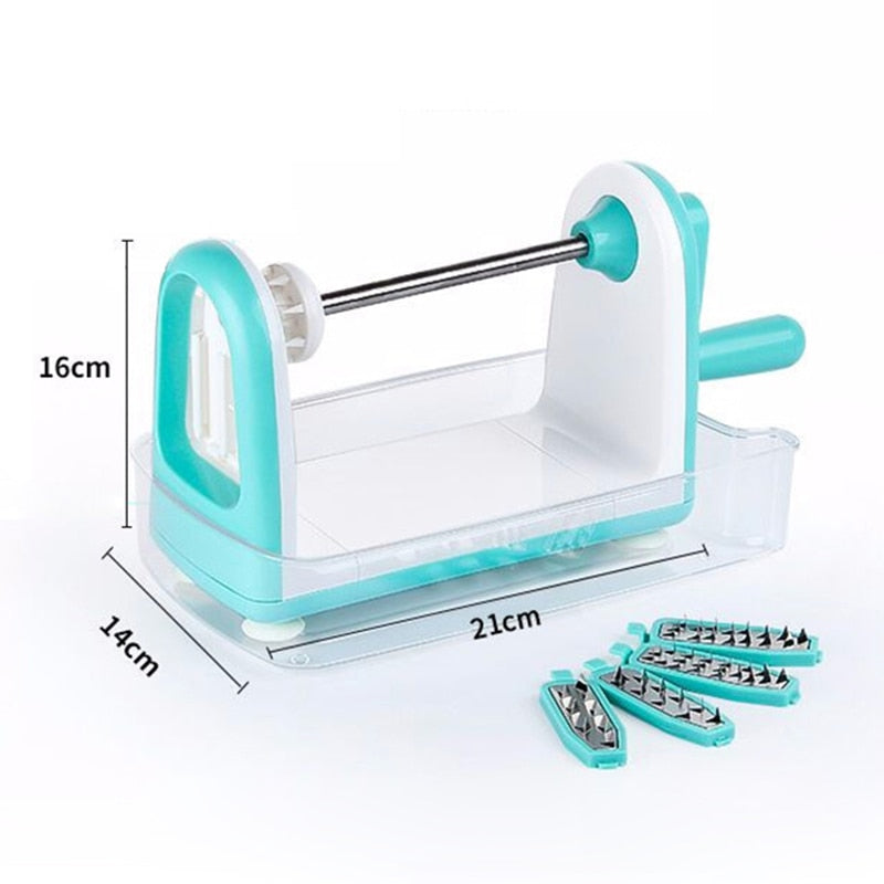 LoungeYard | Slice Pro Manual Easy Vegetable Multi Blades Fruit Slicer — product view 5