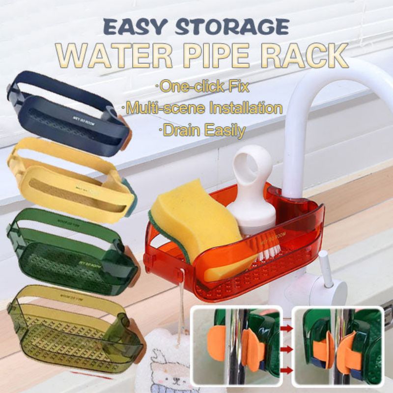 LoungeYard | 2in1 Sponge Holder Sink Organizer Rack — product view 7