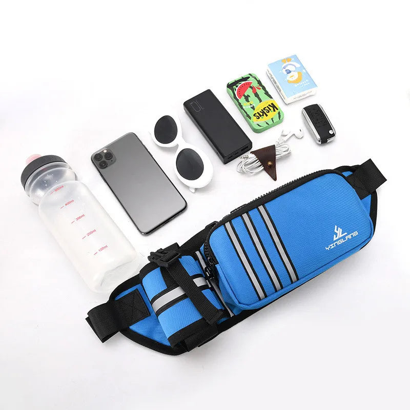 LoungeYard | Sport Water Bottle Holder Hiking Waist Bag — product view 3