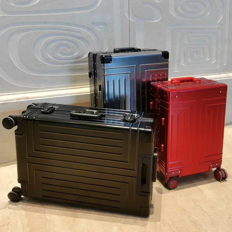 LoungeYard | Aluminum frame Hardshell suitcase – Valletta — product view 2