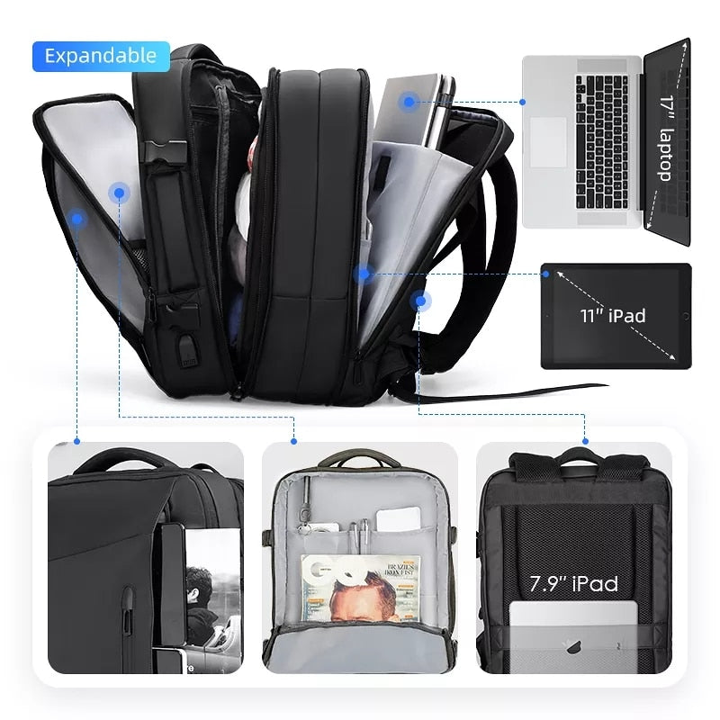 LoungeYard | Multilayer Hiking Protector Raincoat Backpack — product view 4