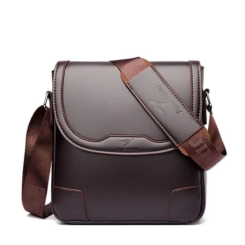 LoungeYard | Gustavo Men’s Messenger Bag Elegant Stylish Work Travel — product view 1